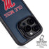 University of Mississippi Ole Miss Blue iPhone 15 Pro Kickstand Case